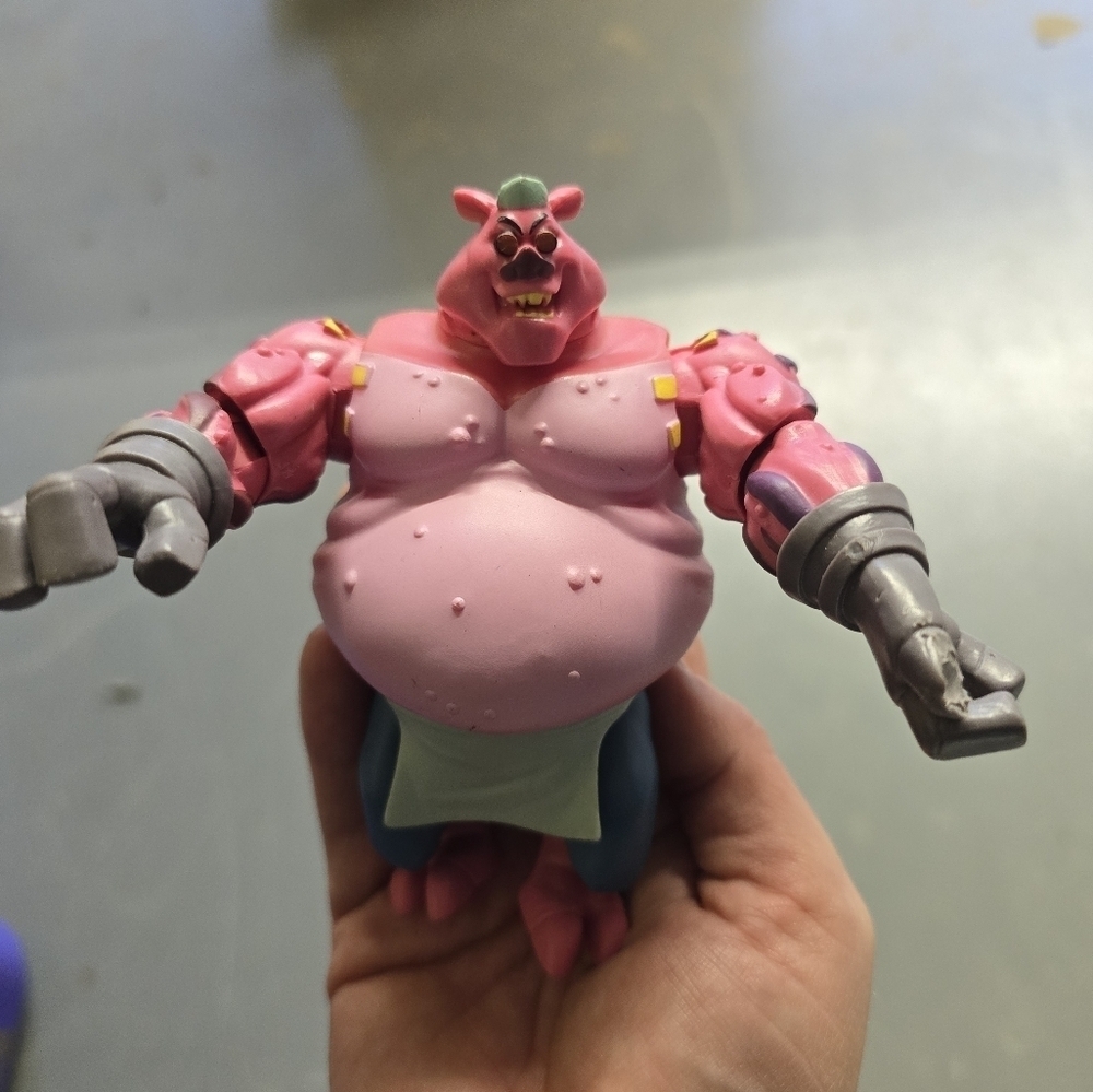 Set Of 2 2018 Playmates TMNT Meat Sweats 5" Action Figures - Picture 6 of 10